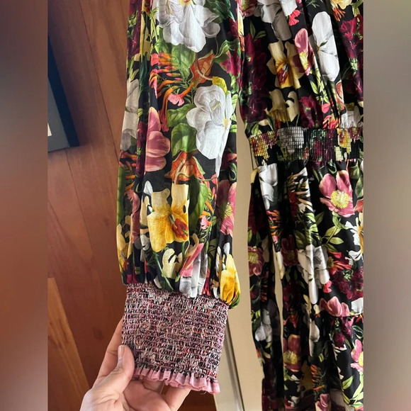 Alice + Olivia Tibbie Puff Sleeve Mini Dress - Picture 9 of 13